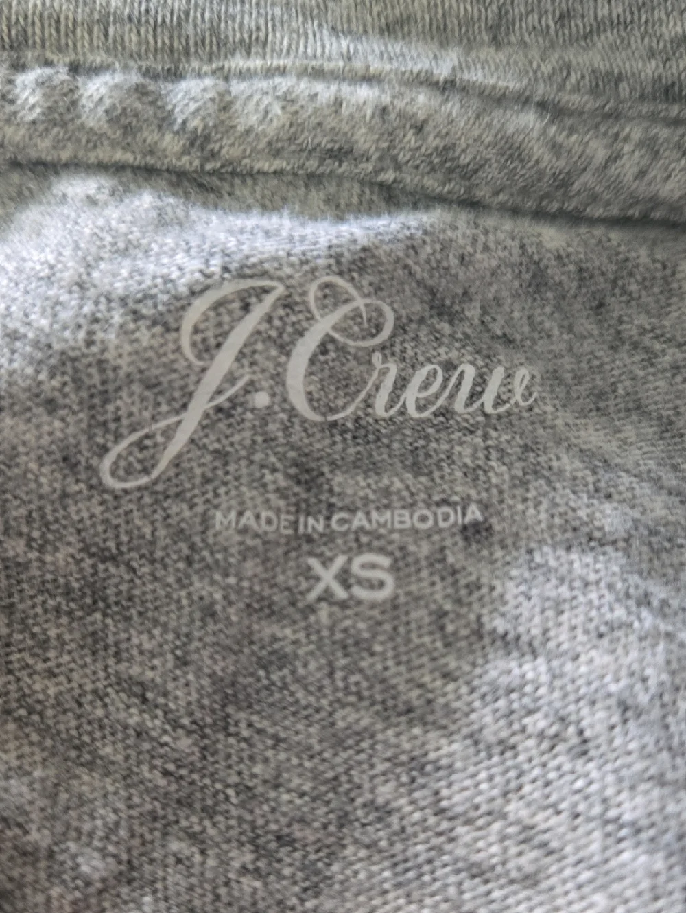 J. Crew Heather Gray 